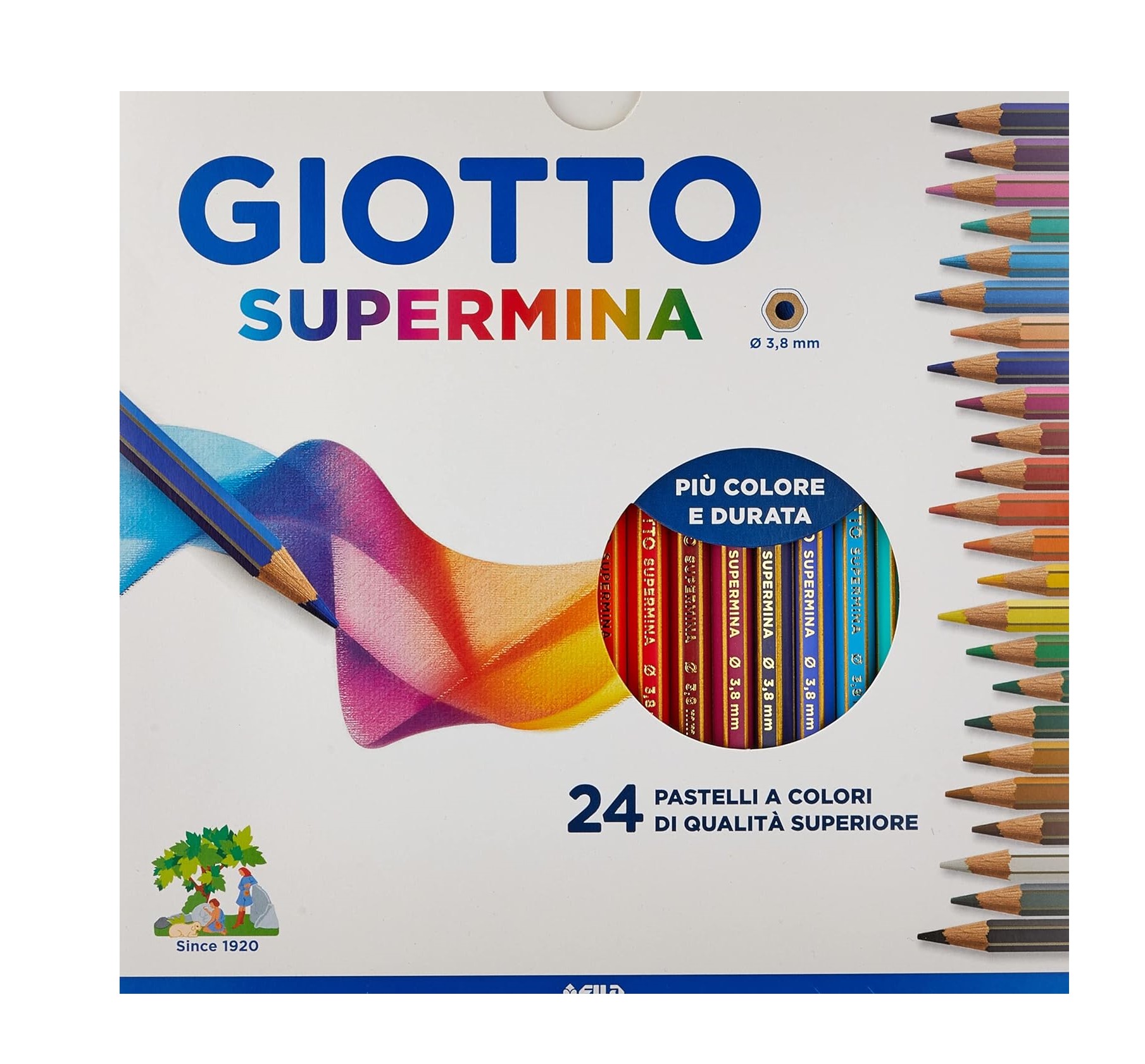 Pastelli Giotto Supermina 24 F235800