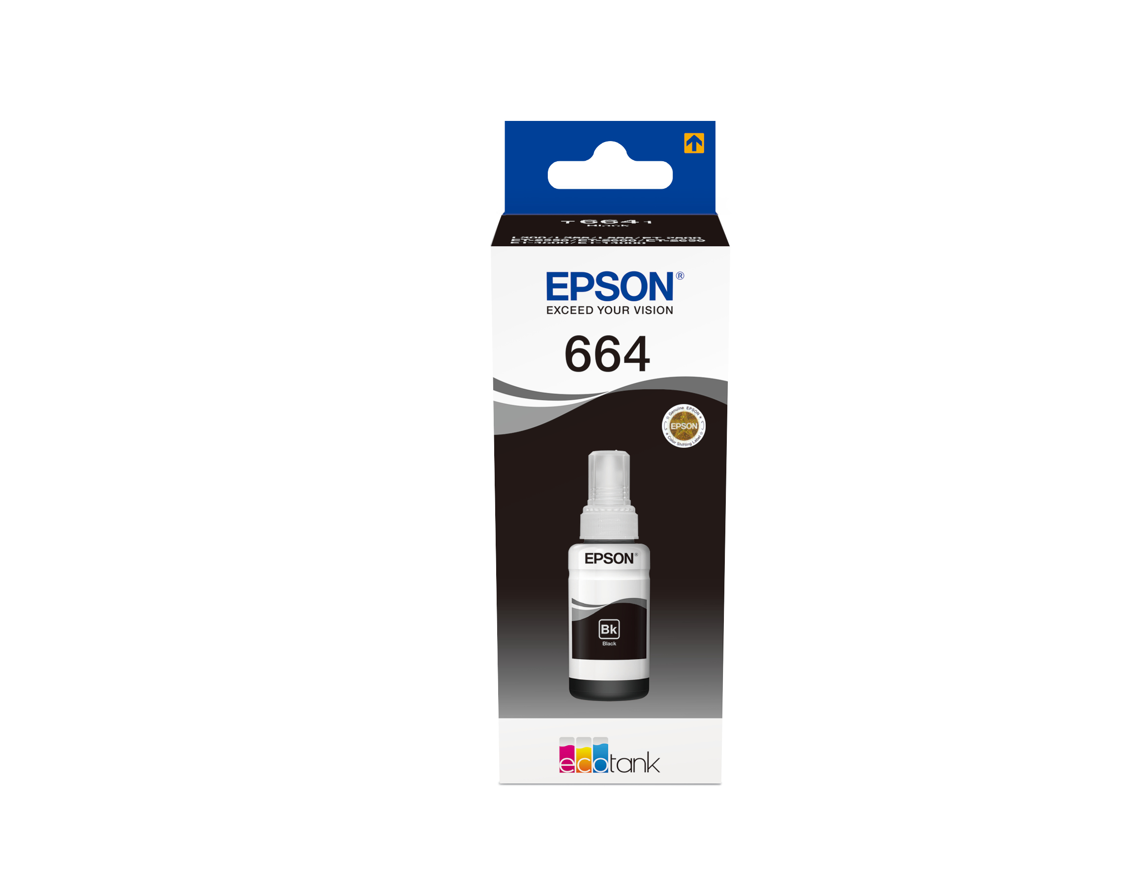 Cartuccia originale Epson 664 eco tank nero 70ml - C13T664140