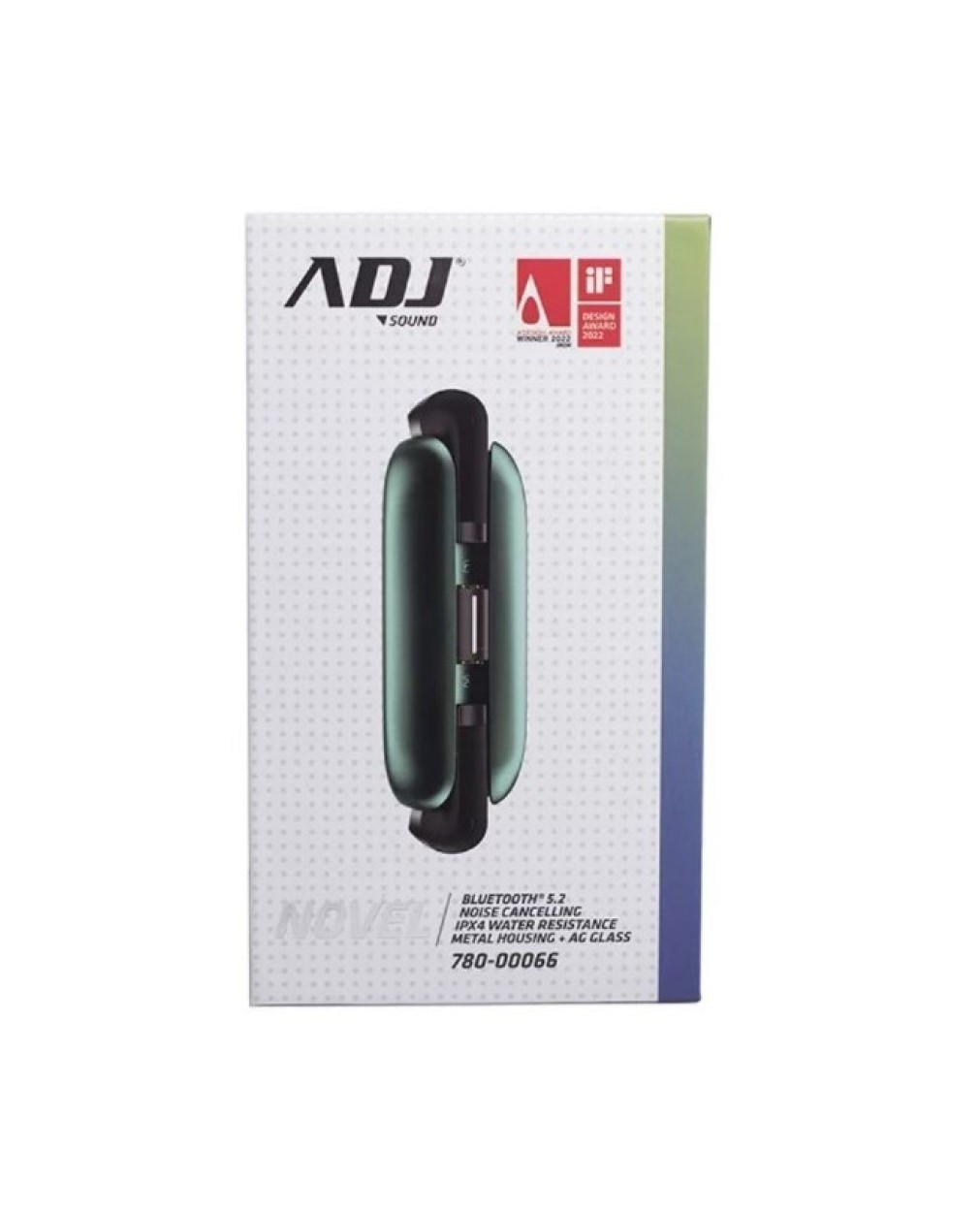 Auricolari bluetooth Novel ADJ - enc 4*Mic green