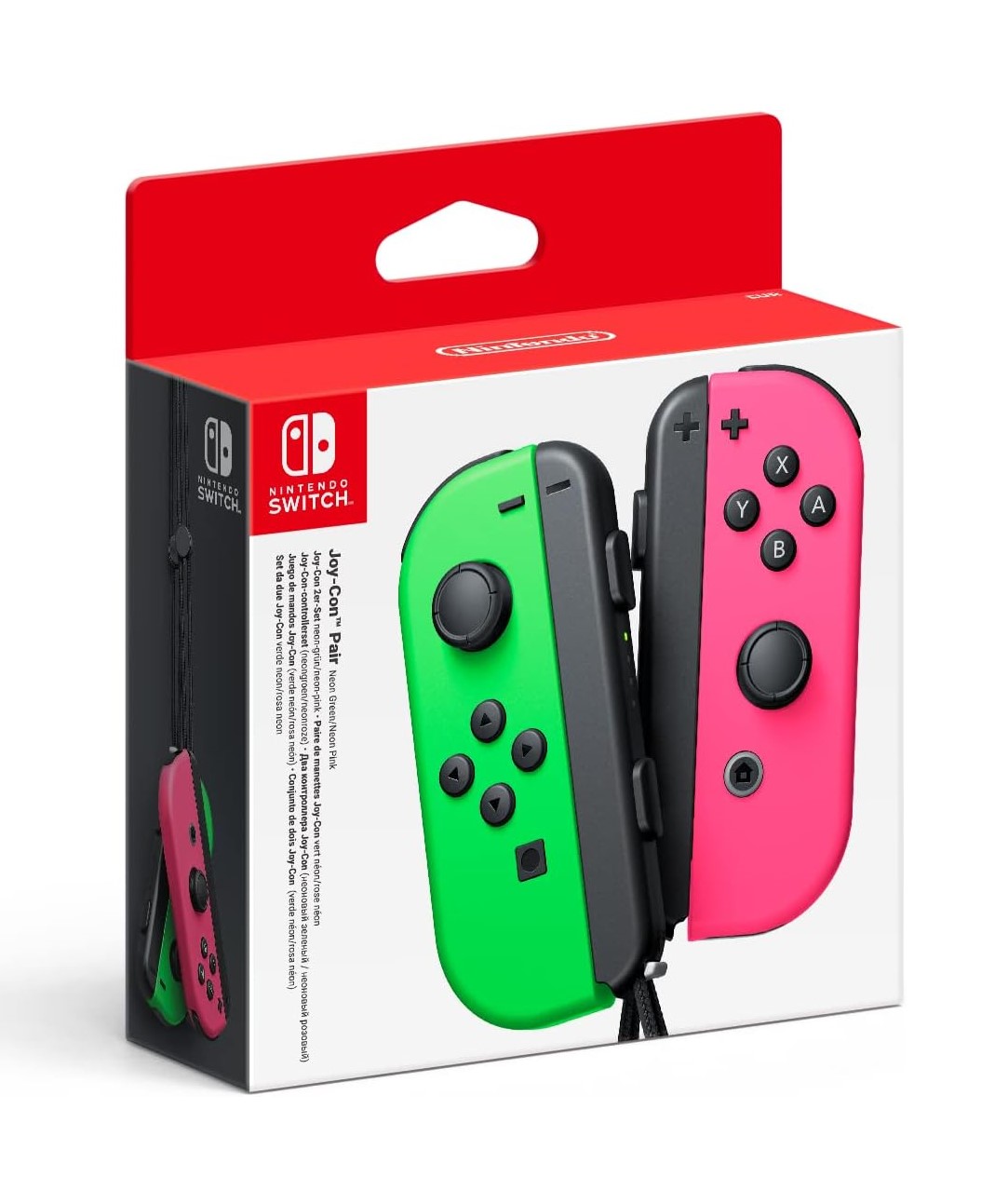 Controller Nintendo Set Joy-Con 2 verde/rosa neon