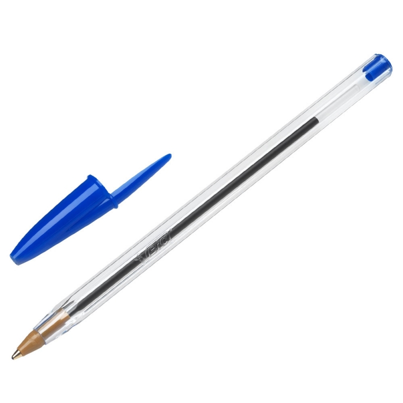 Penna blu a sfera Bic Cristal Medium