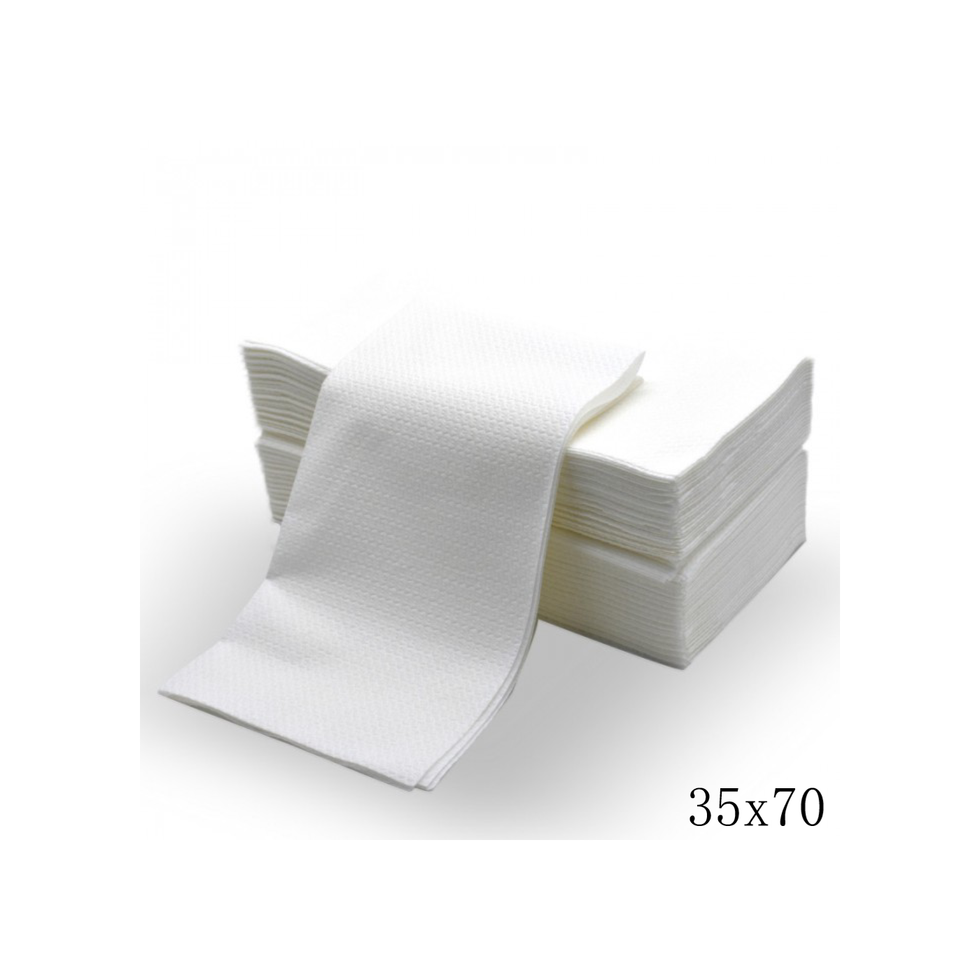 Asciugamani monouso in carta a secco cm 35x70