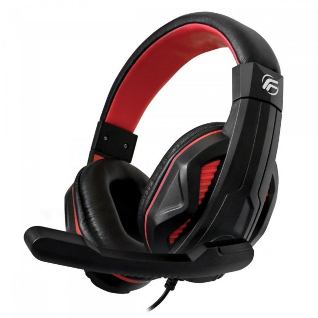 Cuffie gaming Fenner con microfono pc / console colore red