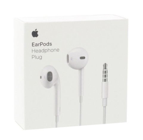 Apple Auricolari Cablato EarPods Jack 3,5 mm Colore Bianco