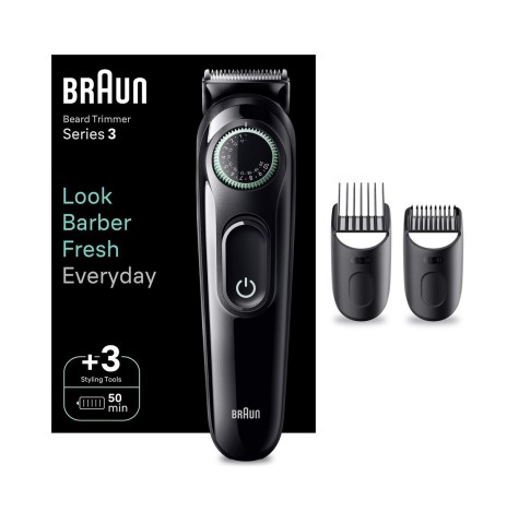 Regolabarba Braun series 3 nero BT3411