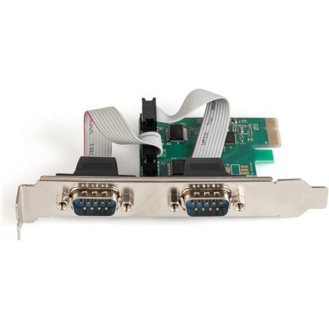 Scheda PCI Express Digitus con 2 Porte Seriali 9 Poli