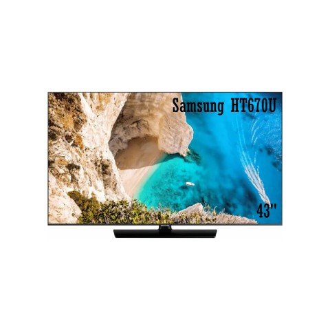 Smart Tv Samsung  43" HT670U 4K Ultra HD Nero 20 W