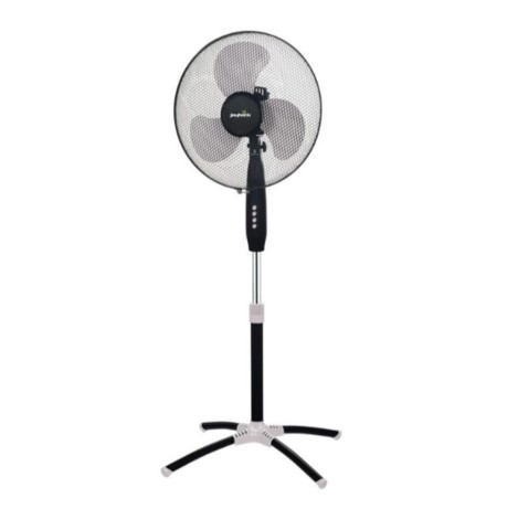 Ventilatore Joyteck a piantana 3 velocità 45w grigio/nero