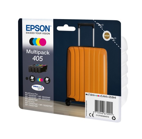 Multipack epson 405 nero / ciano / magenta / giallo