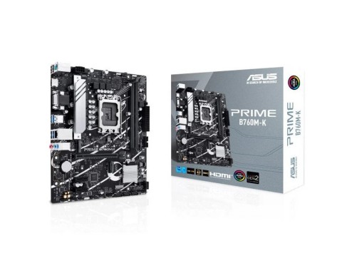 Scheda madre Asus Prime B760M-K B76 Lga1700 2XDDR5DC 1XPCIE4.0X16 Matx