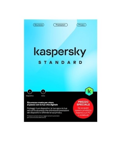 Antivirus Kaspersky slimbox standard 1PC - KL1041T5AFS-ENVATT