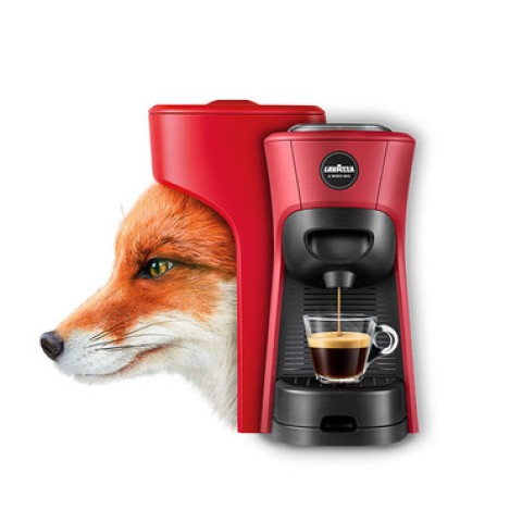 Macchina da caffè Lavazza a modo mio Tiny eco rosso