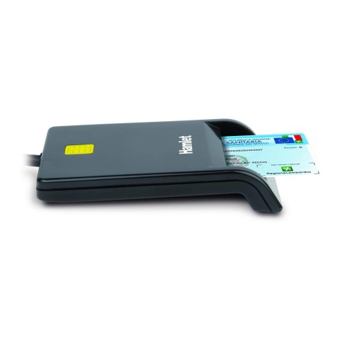 Lettore smart card Hamlet USB 3.0 per Firma Digitale