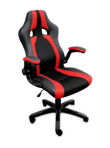 Sedia Gaming atlantis P050-R9-BR nero/rosso 360°