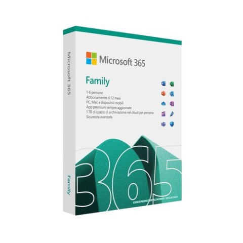 Microsoft Office 365 Family 6GQ-01932 - Medialess WIN/MAC