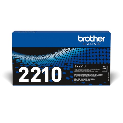 Toner originale Brother nero Tn-2210 1.2k