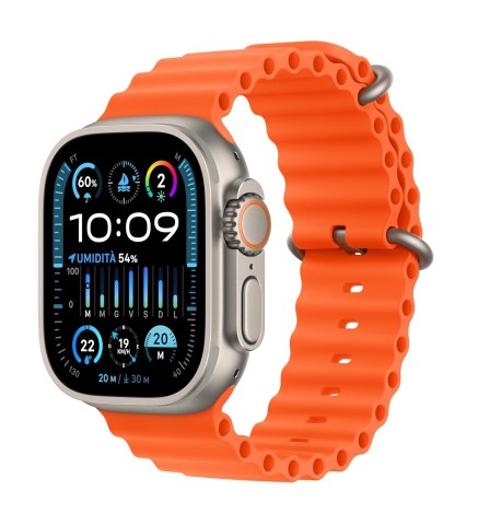 Apple smartwatch ultra2 GPS + Cellular cassa 49mm orange - MREH3TY/A