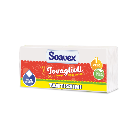 Tovaglioli Soavex 33x30cm, 1 velo, 170x10pz (1700pz)