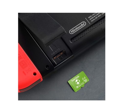 Sandisk 64 GB Microsdxc scheda per Nintendo Yoshi