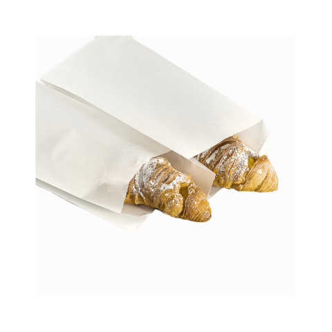 Sacchetto carta Kraft bianco 35gr 19x38 - 1000pz