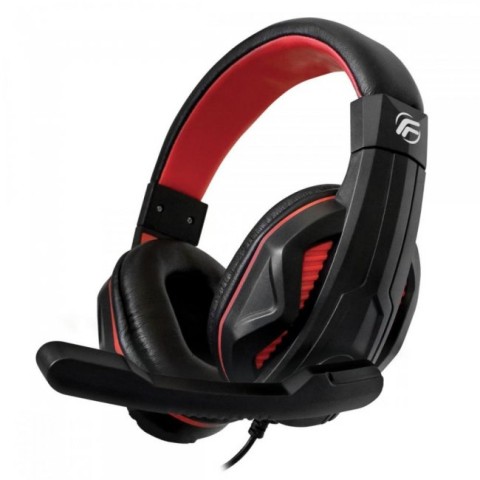 Cuffie gaming Fenner con microfono pc / console colore red