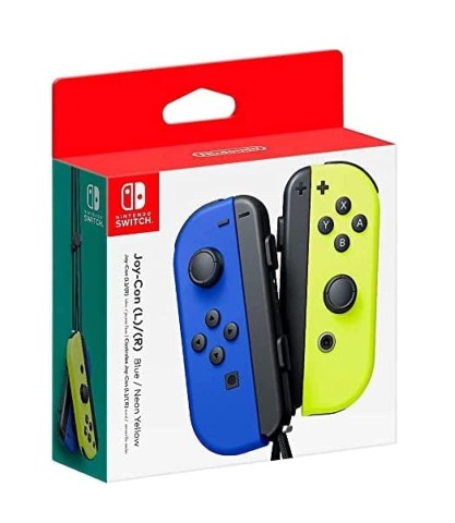 CONTROLLER NINTENDO SET JOY-CON 2 blu/giallo NEON