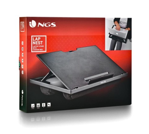 Supporto NGS per laptop fino a 15.6" con base imbottita