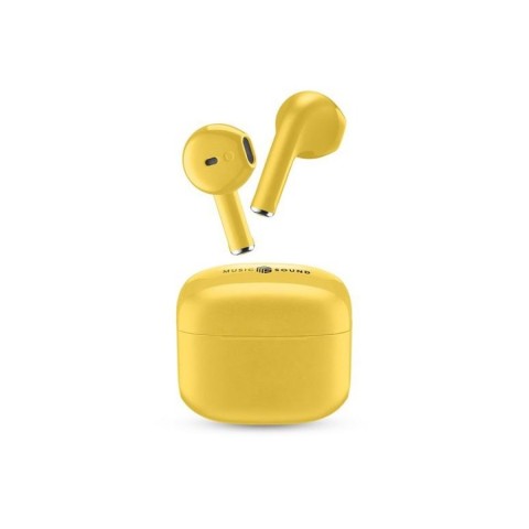 Auricolari Music Sound Cellularline  TWS BT GIALLO