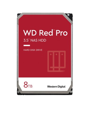 Hard disk 3.5" wd 8tb Red Pro 256mb 7200rpm WD8003FFBX