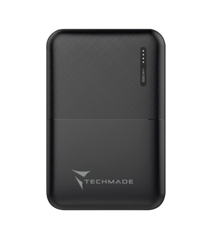 Powerbank Techmade 5000mAh Black