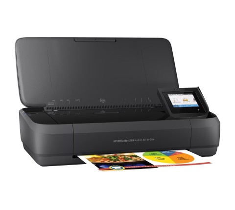 Multifunzione hp ink officejet mobile250 cz992a 3in1 a4 wifi-usb