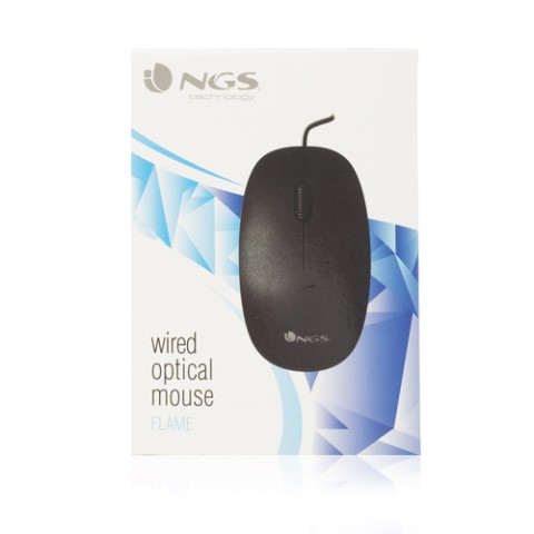 Mouse Ngs ottico usb 1000 dpi flame nero