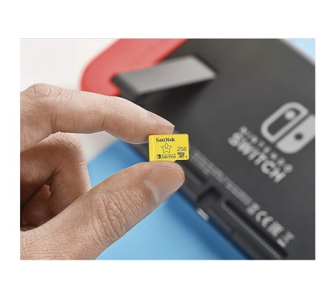 Sandisk 256 GB Microsdxc scheda per Nintendo Switch