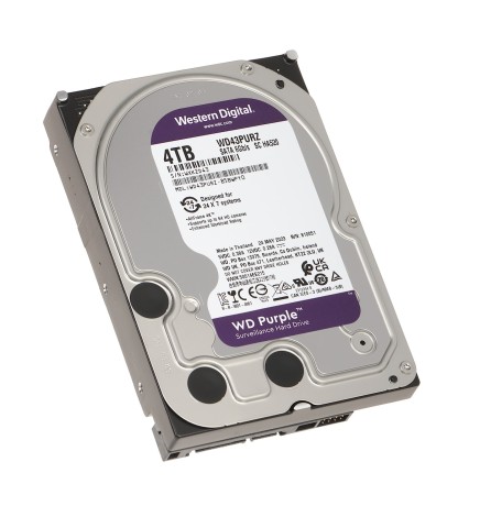 Hard disk interno Wd purple 4TB 3.5" videosorveglianza 5400rpm WD43PURZ