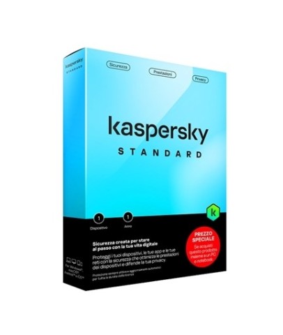 Antivirus Kaspersky slimbox standard 1PC - KL1041T5AFS-ENVATT