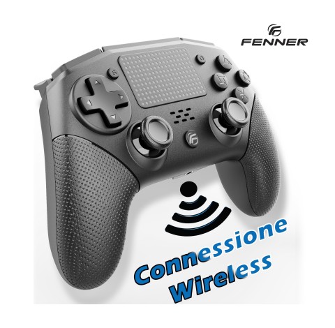 Controller PS4 Fenner tech wireless programmable black