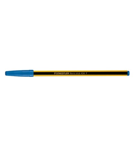 Penna blu a sfera Staedtler Noris 434 punta media 1mm