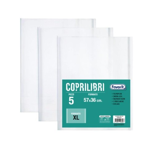 Coprilibri neutri C63 XL150my 57x36 conf. 5pz