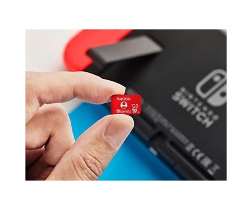 SanDisk 128 Gb microSDXC Scheda per Nintendo Switch