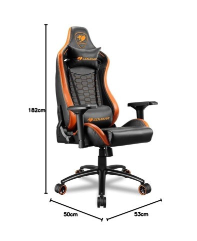 Sedia Gaming Cougar Outrider S Black/orange