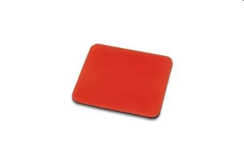 Tappetino per mouse 3 mm cm.26x22   colore red e64215