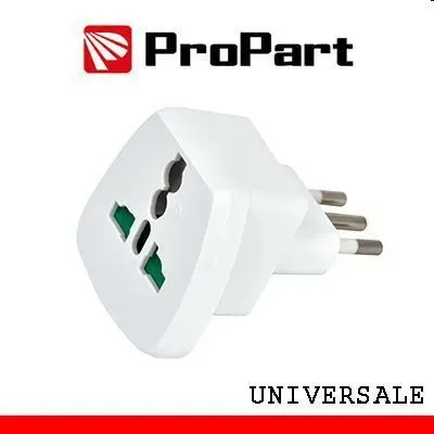 Adattatore universale spina 10A 3prese