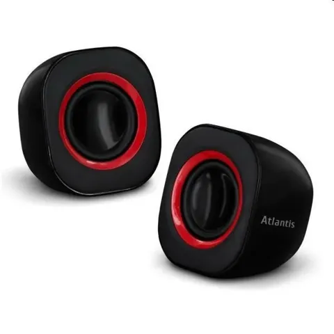 Casse audio Atlantis usb 2.0 black p003-c03-b