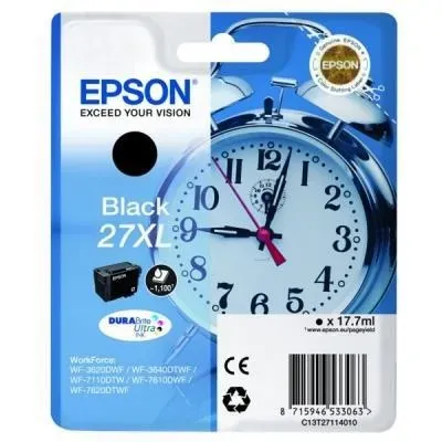 Cart. orig. Epson nero 27XL C13T27114010 sveglia