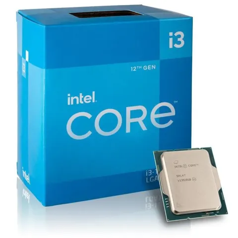 Processore Cpu Intel i3-12100 4-core lga1700 bx8071512100