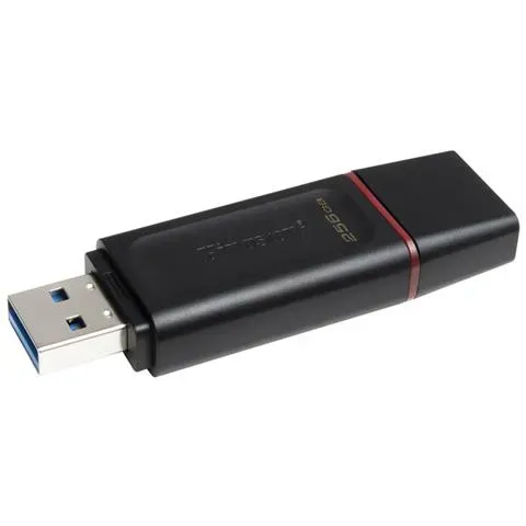 Pen drive 256gb Kingston usb-a 3.2 nero/rosa