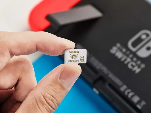 Micro sdxc Sandisk 64gb for Nintendo Switch