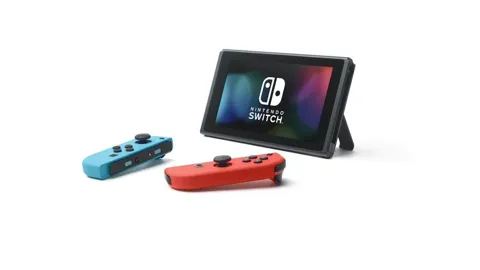 Nintendo switch console 1.1 neon blue/neon red New