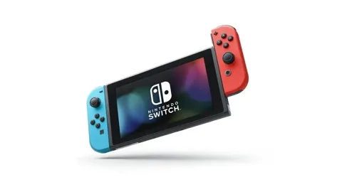 Nintendo switch console 1.1 neon blue/neon red New