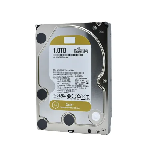 Hard Disk Interno WD Gold Enterprise 1TB 3.5" 7200rpm WD1005FBYZ